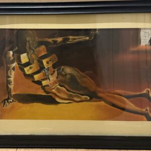 The Anthropomorphic Cabinet (after Dalí), oil on panel by Aalim Chowdhry